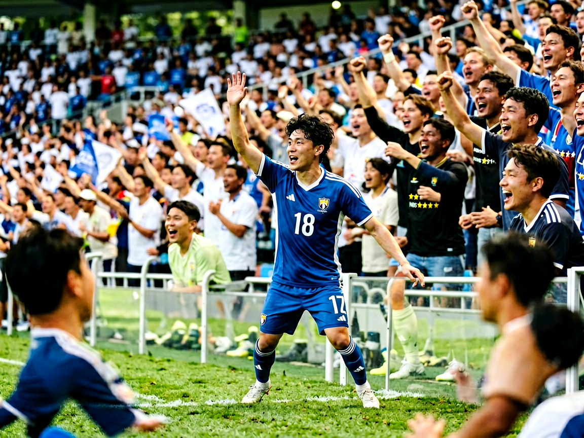 新体育球迷社区，观众在球场热情观赛营造浓厚体育氛围
